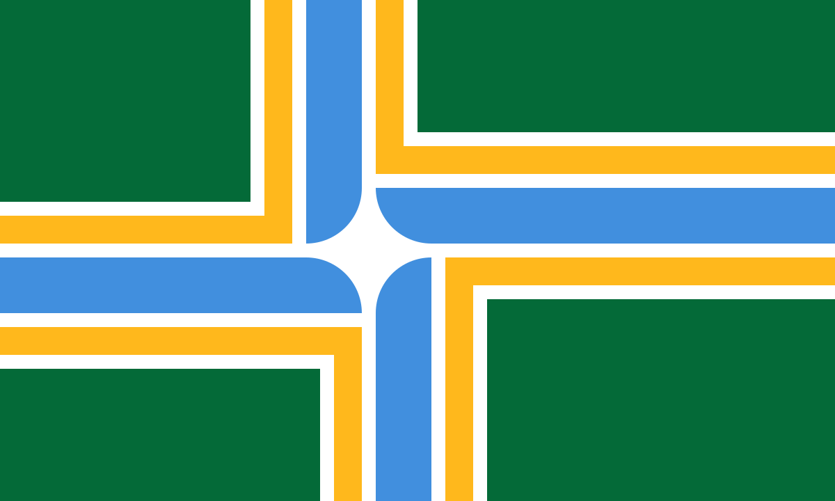 Our Cities: Flag of Portland