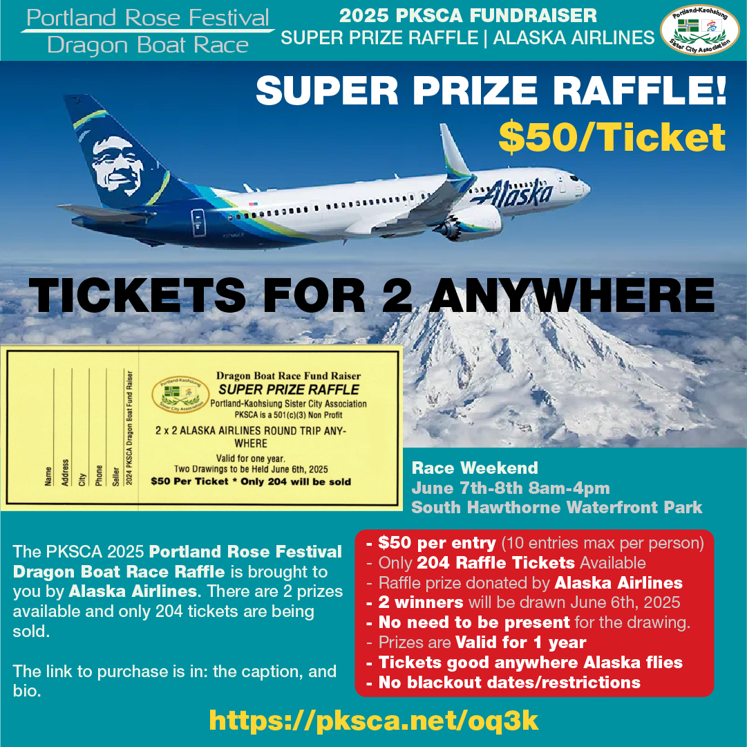 Alaska Airlines Raffle